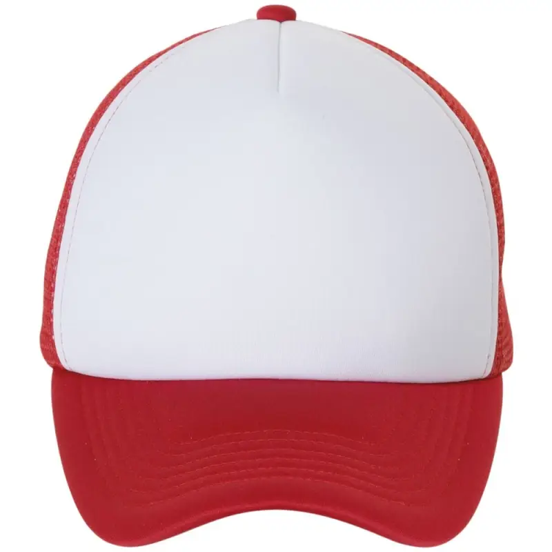 Бейсболка Bubble, красная с белым Бейсболка Bubble, красная с белым