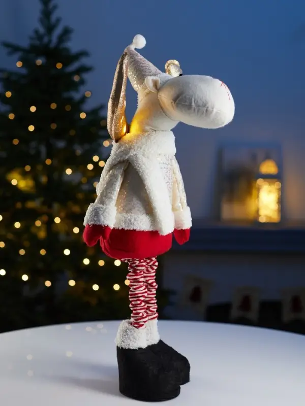 Фигура текстиль «Лосик» 55-84 см, телеск-е ножки, 1LED,AG10x3 (в компл.), Т/БЕЛЫЙ Фигура текстиль «Лосик» 55-84 см, телеск-е ножки, 1LED,AG10x3 (в компл.), Т/БЕЛЫЙ