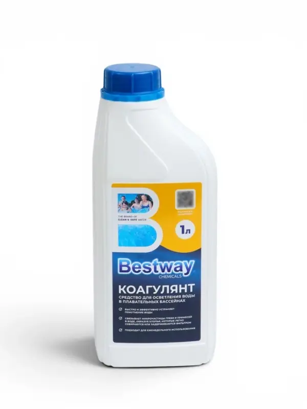 Коагулянт для осветления воды в бассейнах, 1 л, B1909217 Bestway