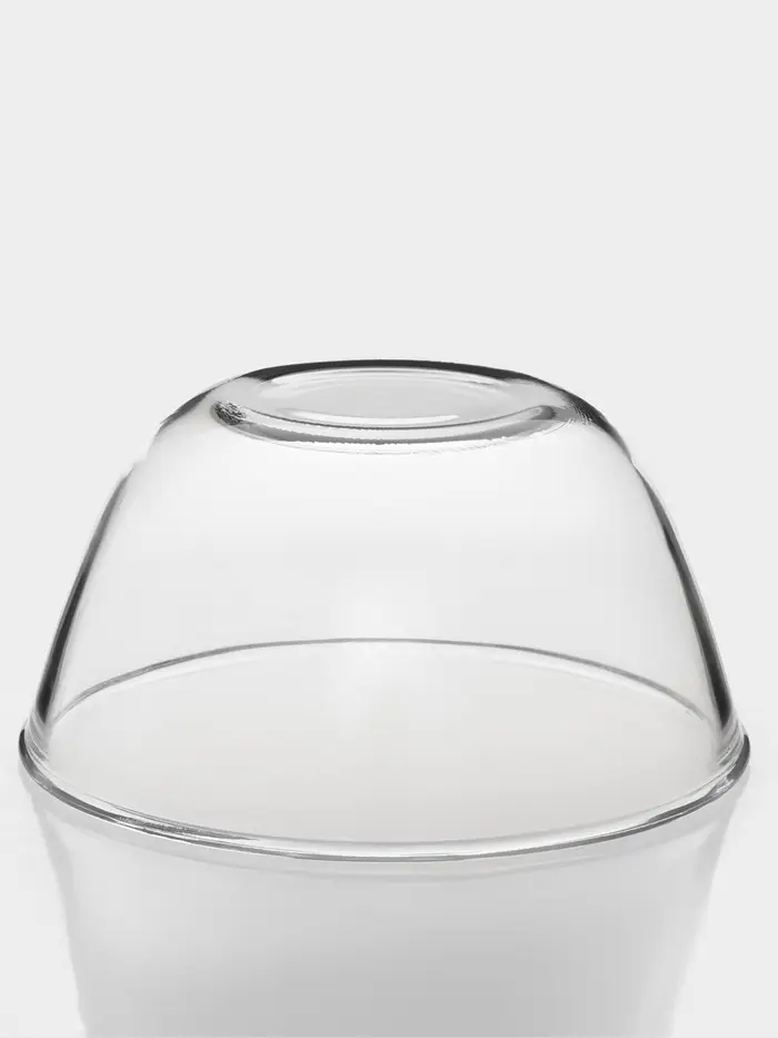 Салатник Доляна Simple, 1.45 л, 19&times;9.5 см, стекло, прозрачный