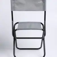 Стул туристический складной ACTIWELL, 42&times;31&times;66.5 см, со спинкой, до 100 кг, МИКС