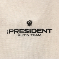 Сумка шоппер Putin team, 35 х 40 х 0.5 см, бежевая