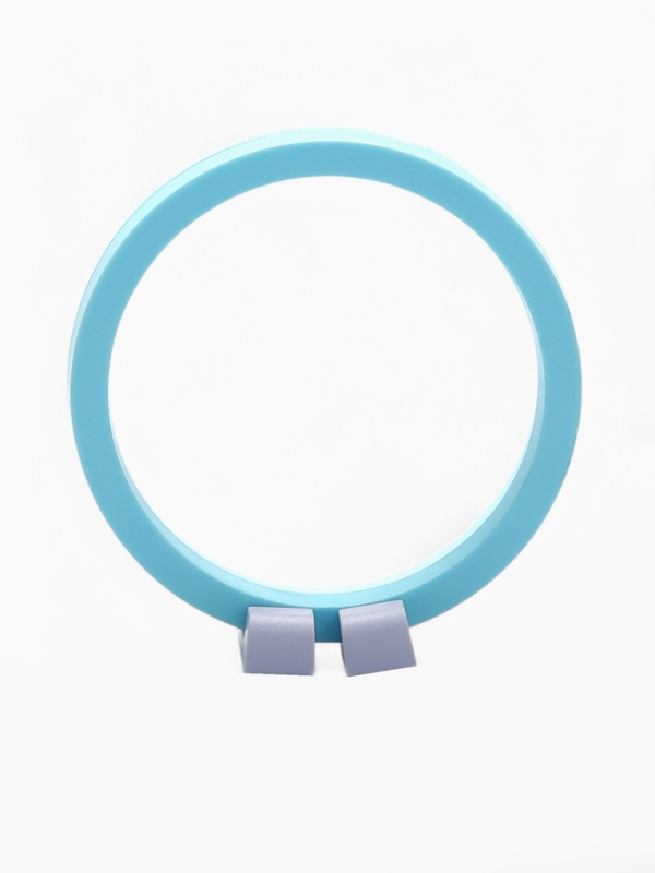 Подставка для украшений «Круг», 11*11*4,5 см, цвет голубой Подставка для украшений «Круг», 11*11*4,5 см, цвет голубой