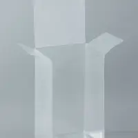 Складная прозрачная коробка из PVC, для упаковки подарков, 6&times;6&times;10 см
