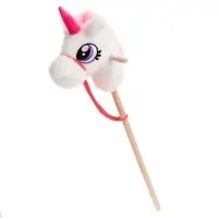 Мягкая игрушка ZABIAKA &laquo;Единорог-скакун&raquo;, на палке, МИКС