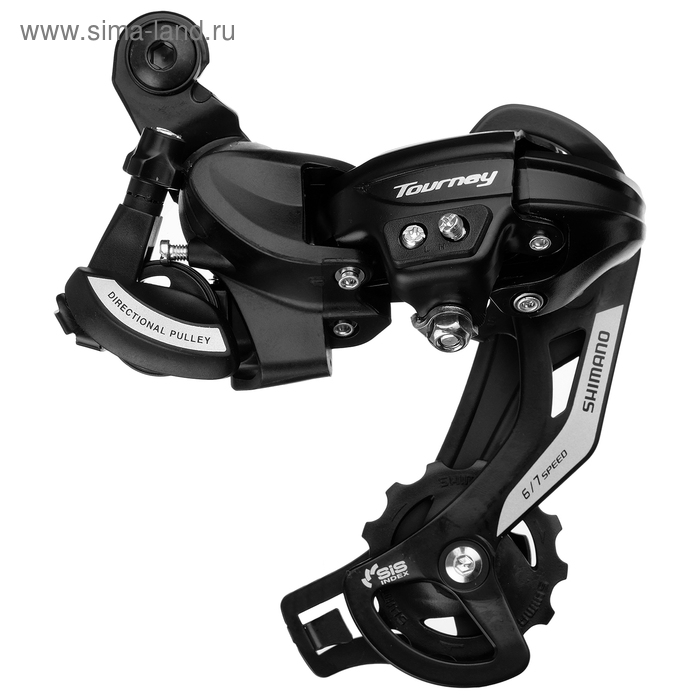Переключатель задний Tourney RD-TY500, 6-7 скоростей, крепление на петух Переключатель задний Tourney RD-TY500, 6-7 скоростей, крепление на петух