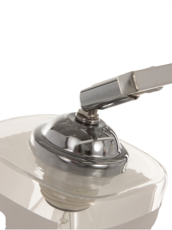 Люстра Люстра "Айрис" 2хЕ27 40Вт бело-хромовый 45х26х27 см BayerLux