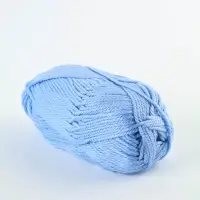 Пряжа &laquo;Бюджетная Макси&raquo; 40% шерсть, акрил 60%. 140 м/150 г (015 голубой)