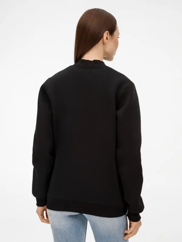 Бомбер унисекс Estado, черный, размер S