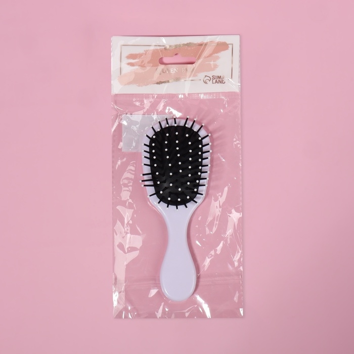 Расчёска массажная, 5,5 &times; 14 см, рисунок МИКС