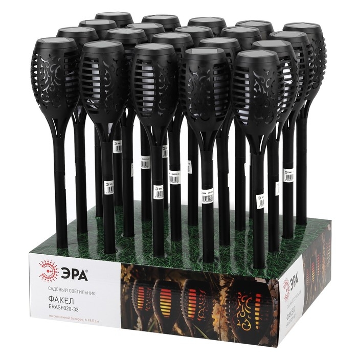 Светильник садовый Эра на солнечной батарее «Факел» LED, IP54 Светильник садовый Эра на солнечной батарее «Факел» LED, IP54