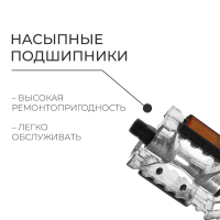 Педали 9/16" Dream Bike, с подшипниками, алюминиевые