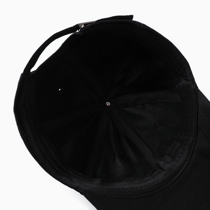 Бейсболка мужская с надписями MINAKU цвет чёрный, р-р 58 Бейсболка мужская с надписями MINAKU цвет чёрный, р-р 58