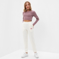 Брюки женские MINAKU:  SPORTY & STYLISH цвет молочный, р-р 50