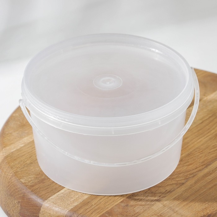 Банка для хранения продуктов с герметичной крышкой, 1 л, цвет прозрачный Банка для хранения продуктов с герметичной крышкой, 1 л, цвет прозрачный