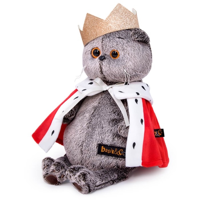 Мягкая игрушка «Басик-царь», 30 см Мягкая игрушка «Басик-царь», 30 см
