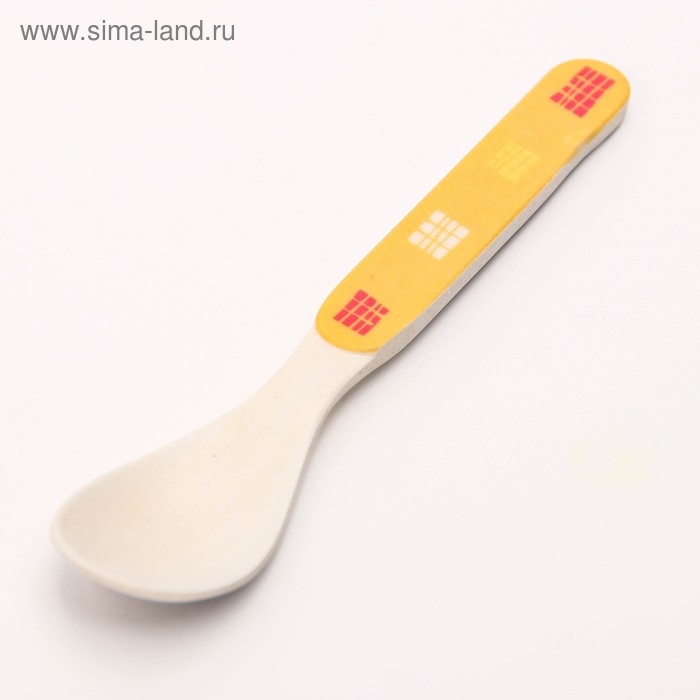 Ложка для кормления, бамбук, цвет МИКС Ложка для кормления, бамбук, цвет МИКС