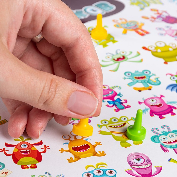 Настольная игра «Найди монстриков», 2-4 игрока, 5+ Настольная игра «Найди монстриков», 2-4 игрока, 5+