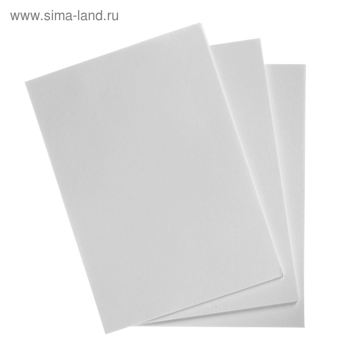 Бумага для рисования А4, 50 листов, 50% хлопка, 200 г/м²