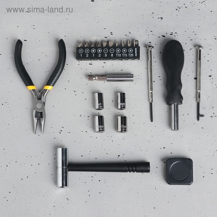 Набор инструментов в майке «100% мужик», подарочная упаковка, 14х22см Набор инструментов в майке «100% мужик», подарочная упаковка, 14х22см