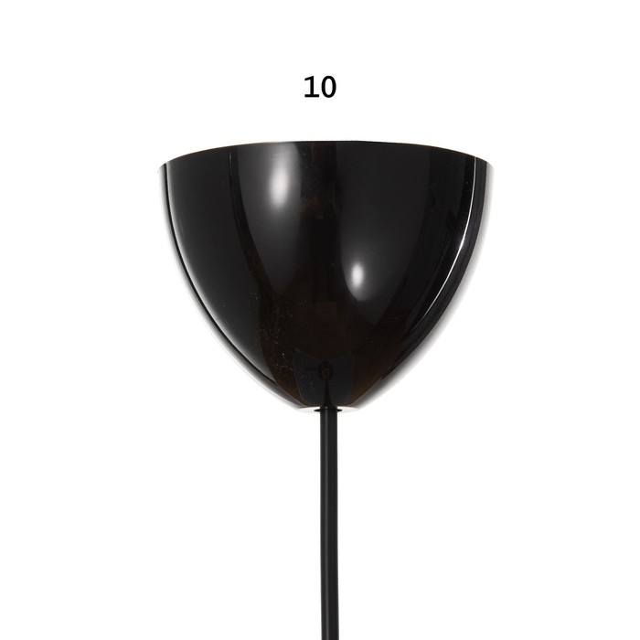 Люстра BayerLux Подвес BayerLux Люстра BayerLux Подвес BayerLux "Пума" 1х40Вт Е27 черный/коричневый 12х12х70см