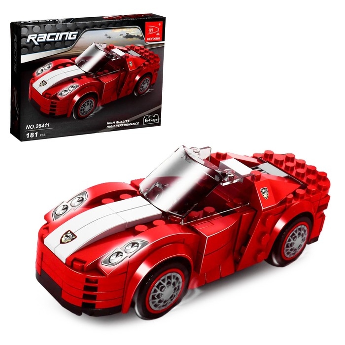 Конструктор «Демон скорости», 181 деталь Конструктор «Демон скорости», 181 деталь