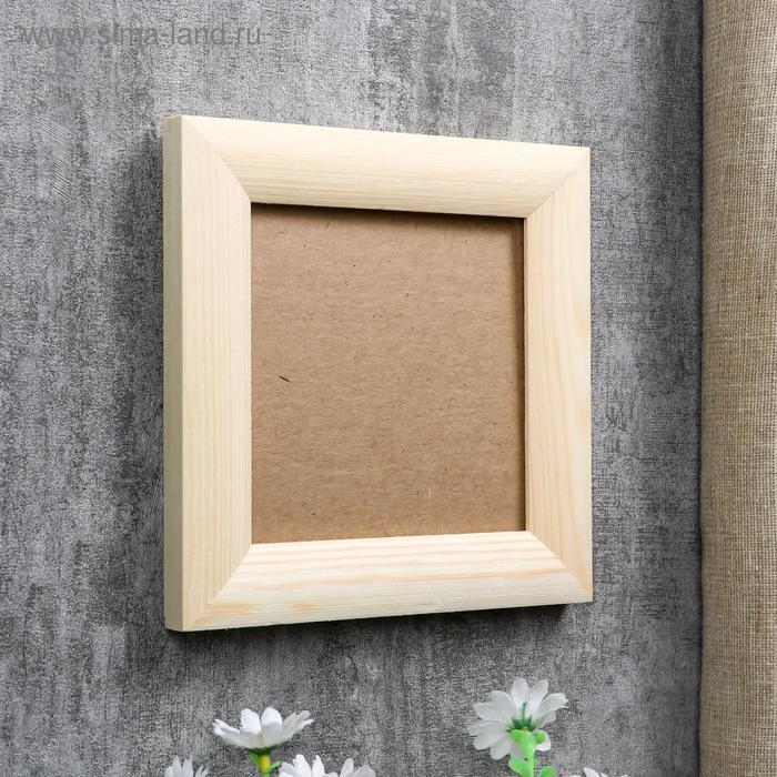 Фоторамка сосна 35 13х13 см бесцветная Фоторамка сосна 35 13х13 см бесцветная