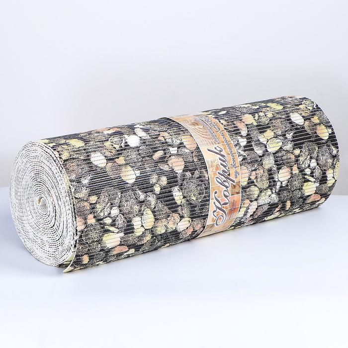 Коврик для ванной комнаты «Галька», ширина 65 см, рулон 15 м