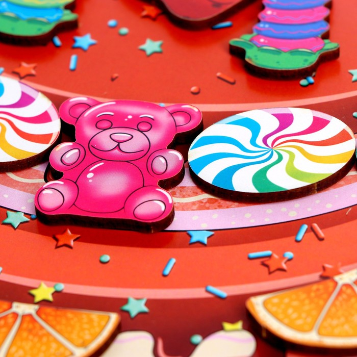 Магнитная игра «Тортик»