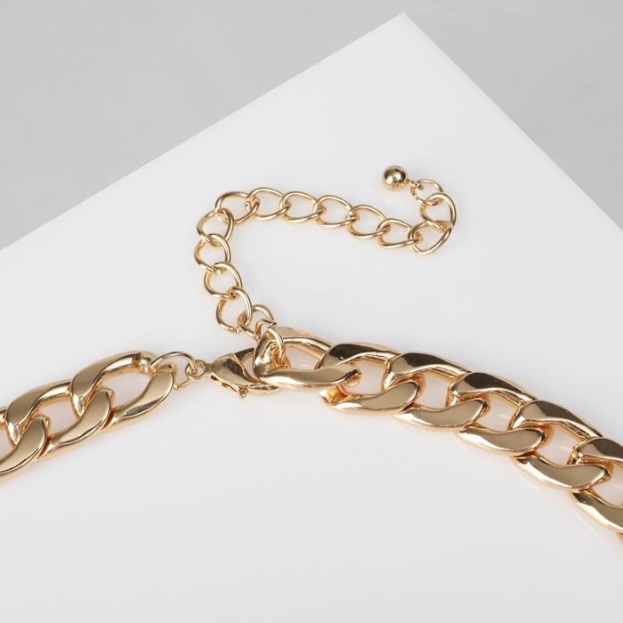 Колье «Цепь голден», цвет глянцевое золото, 45 см Колье «Цепь голден», цвет глянцевое золото, 45 см