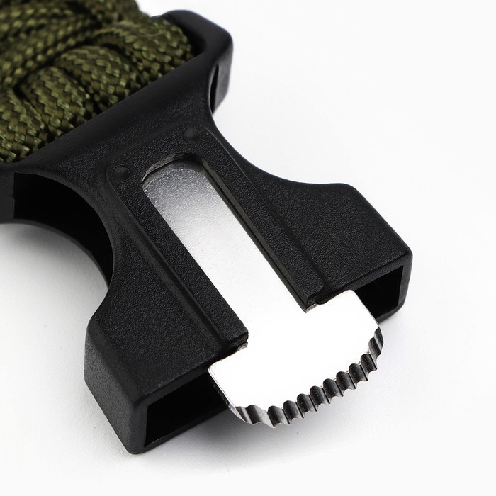 Браслет для выживания «Сильный духом», 26 х 2,5 см.