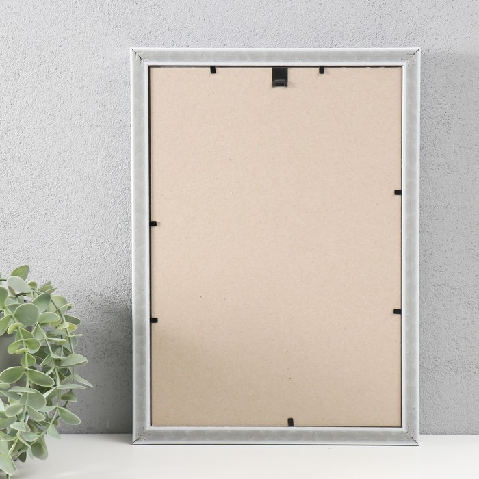 Фоторамка пластик Фоторамка пластик "Винтаж" 21х30 см, белый