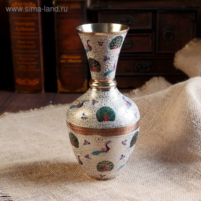 Ваза  Ваза "Ажур" латунь 9х9х21 см