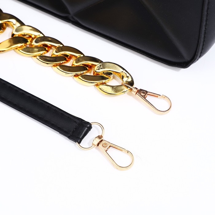 Сумка кросс-боди на молнии, цвет чёрный Сумка кросс-боди на молнии, цвет чёрный