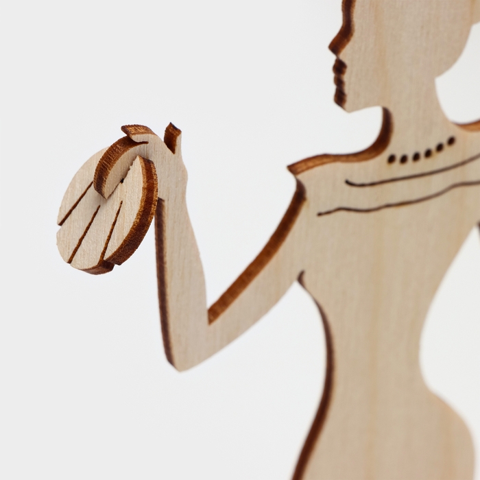 Салфетница деревянная «Статная», с держателем для чая, 25×13×13 см Салфетница деревянная «Статная», с держателем для чая, 25×13×13 см