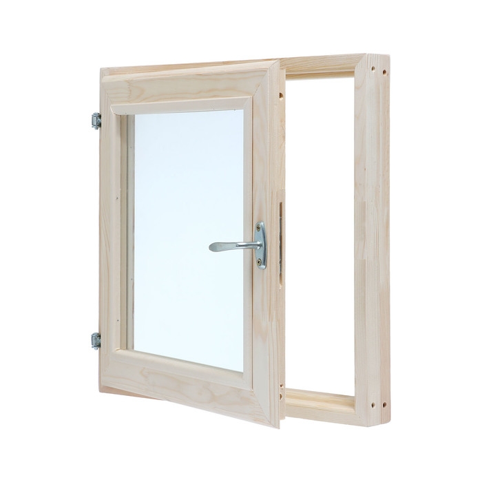 Окно, 50×50см, двойное стекло ХВОЯ Окно, 50×50см, двойное стекло ХВОЯ