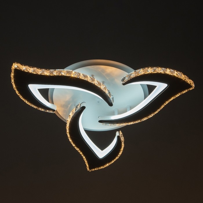 Люстра с ПДУ Люстра с ПДУ "Блейд" 3хLED 78Вт 3000-6000К RGB белый 57х57х10см