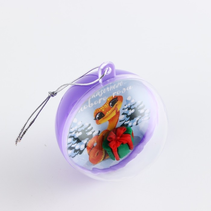 Новогодний шар ёлочный «Сказочного нового года», на Новый год, d = 6 см Новогодний шар ёлочный «Сказочного нового года», на Новый год, d = 6 см