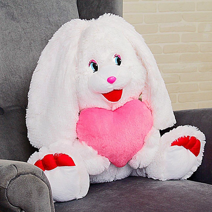 Мягкая игрушка «Заяц», 55 см, МИКС Мягкая игрушка «Заяц», 55 см, МИКС