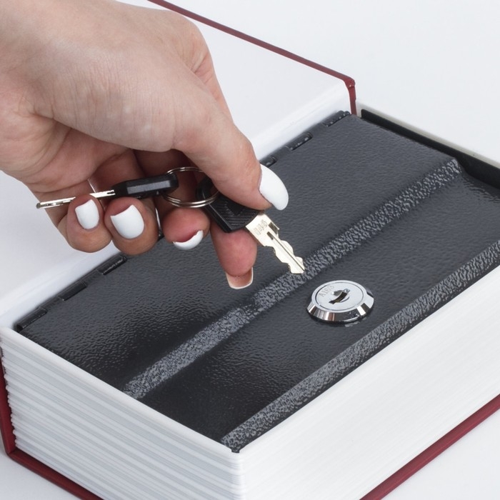 Сейф-книга  Сейф-книга "Остров сокровищ", 5,5х11,5х18 см, ключевой замок