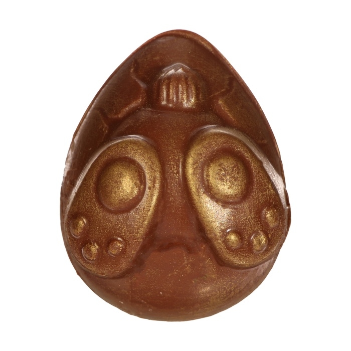 Новый год. Шоколадная бомбочка "Зайчик среди ёлок" с маршмеллоу, 38 г