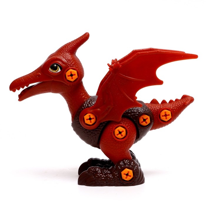 Конструктор винтовой «Птеродактиль», с отвёрткой, 25 элементов Конструктор винтовой «Птеродактиль», с отвёрткой, 25 элементов