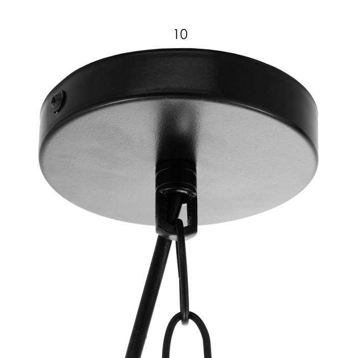 Подвес BayerLux Подвес BayerLux "Хаус" Е27 черный 35х35х35-85см