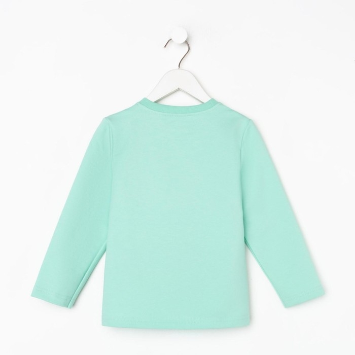 Свитшот для девочки KAFTAN "Basic line" размер 34 (122-128), цвет мята