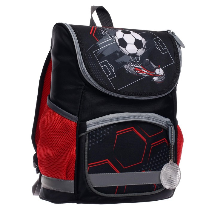 Ранец школьный Стандарт, 36 х 26 х 16 см, + мешок для обуви 40 х 32 см, Сalligrata П Ранец школьный Стандарт, 36 х 26 х 16 см, + мешок для обуви 40 х 32 см, Сalligrata П "Футбол"