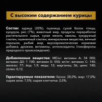 Сухой корм PRO PLAN для собак мелких пород, курица, 700 г