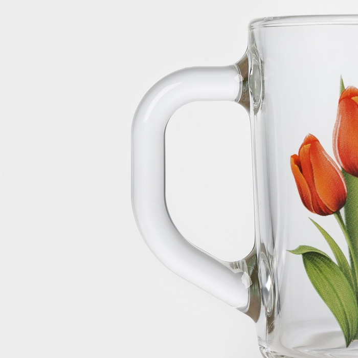 Кружка &laquo;Букеты&raquo;, 250 мл, рисунок МИКС