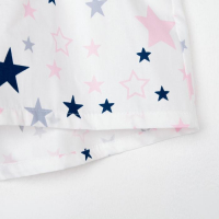 Шорты женские KAFTAN "Pink stars", размер 44-46, белый