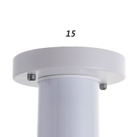 Люстра 2233/8WT E27 40Вт бело-золотой 108х108х20 см BayerLux