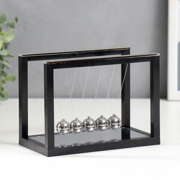 Маятник Маятник "Шары техно" МИКС, прямоугольник, 12х15х8,5 см